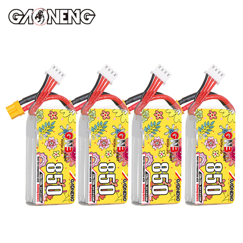 Drone Battery 4S - Yükseltildi GNB 4S 15.2V 850mAh Lipo