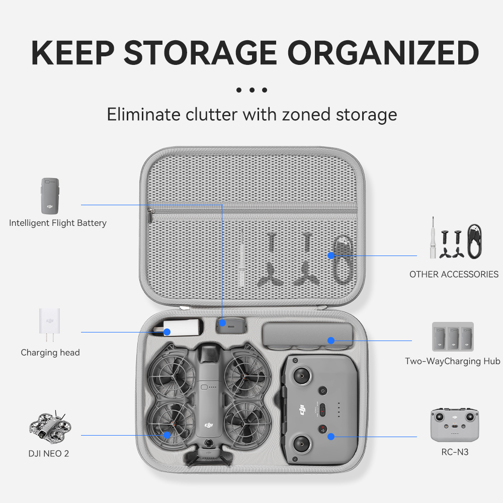 DJI NEO 2 Drone Aksesuarları i - Drone Battery Bag incelemesi ve fiyatı