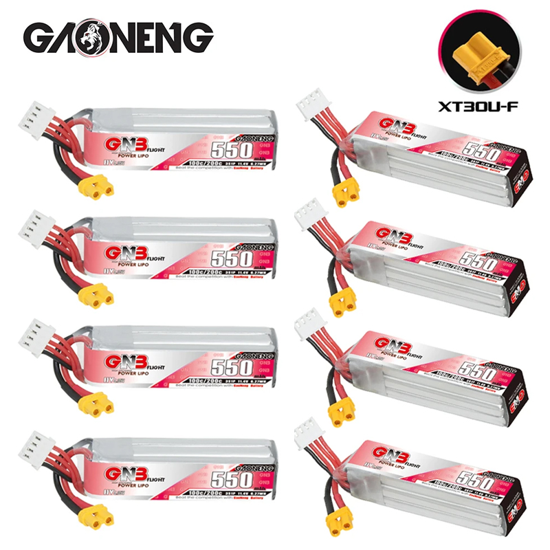 GNB HV 11.4V 550mAh 100C/200C  - Drone Battery Plate incelemesi ve fiyatı