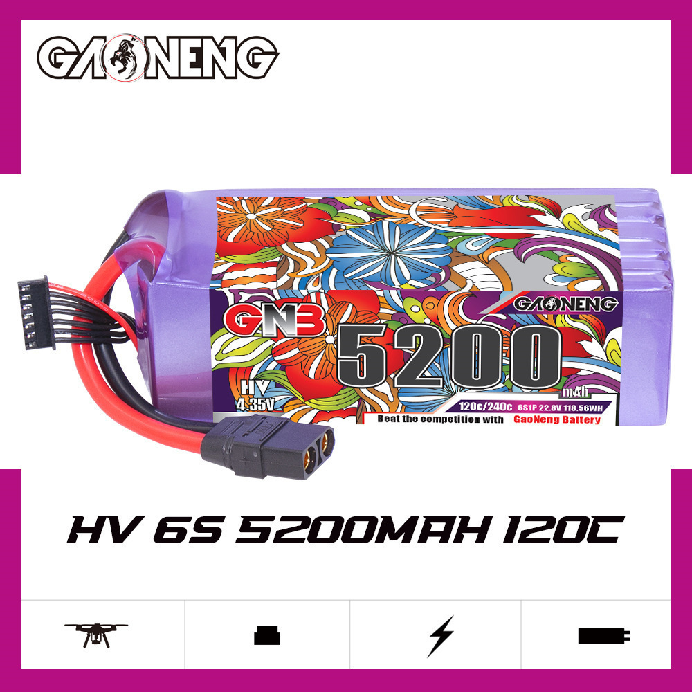 GNB Lipo Pil 6S 22.8V 3000mAh  - Drone Battery Plate incelemesi ve fiyatı